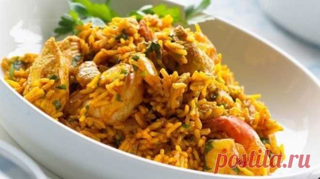 Плов с курицей и овощами — Мегаздоров