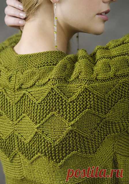 Ravelry: Узор Саппоро кардиган от Энн Э. Смит