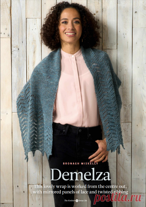 Обзор журнала по вязанию спицами The Knitter №216 2025 | Копилка узоров (Вязание спицами) | Дзен