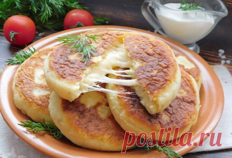 Картофельные лепешки с сыром — Готовим по-домашнему