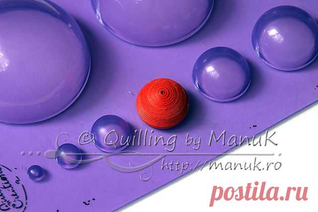 Quilled Cherries Tutorial - Quilling by ManuK