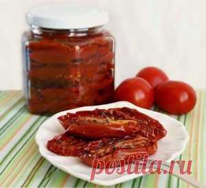Безумно вкусные вяленые помидоры... - Apetitno.TV