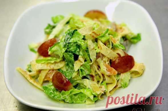 Итальянский салат с русским блинчиком рецепт – салаты