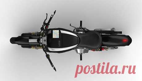 Электромотоцикл Lito Sora с сенсорным дисплеем и GPS - PCNEWS.RU