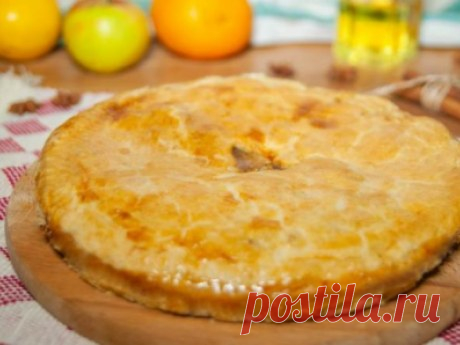 Яблочный пирог с лимоном и корицей: bat-press