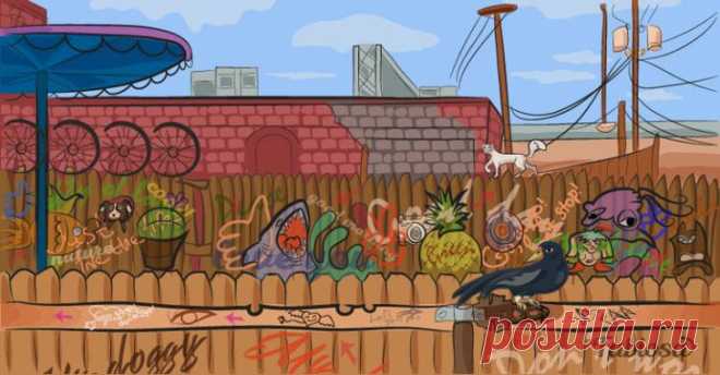 Где здесь собака? Если вы любите решать загадки и хотите лишний раз проверить свой интеллект и внимательность, предлагаем вам пройти этот интересный тест!На фотографии ниже запечатлена обычная улица, и где-то на ней пр...