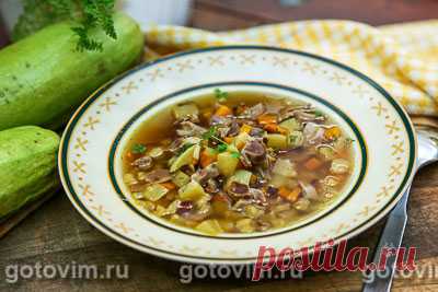 Суп из куриных желудочков с овощами. Рецепт с фото / Готовим.РУ