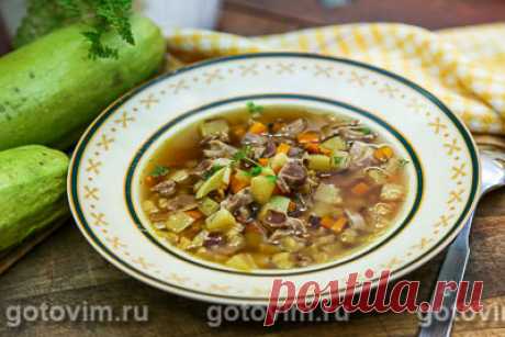 Суп из куриных желудочков с овощами. Рецепт с фото / Готовим.РУ