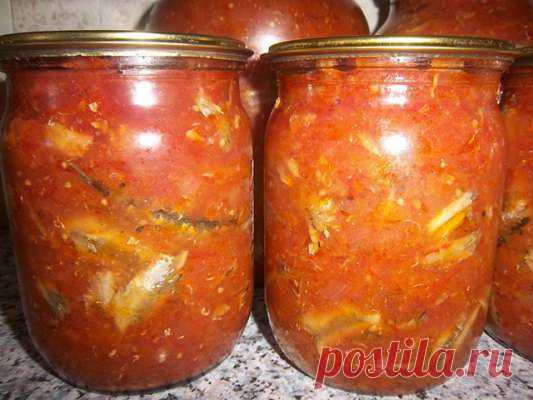 Килька с овощами на зиму — Дачный участок