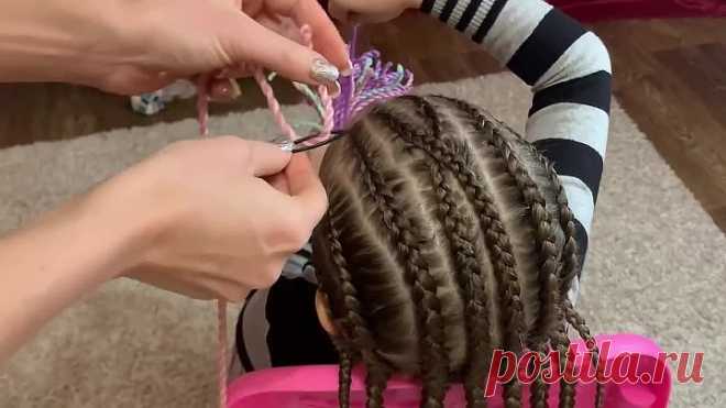 Афрокосы. Сенегальские косички через брейды, как плести?
