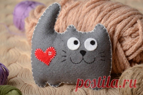 Шьем красивого котика!