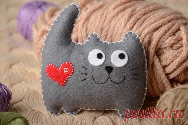 Шьем красивого котика!