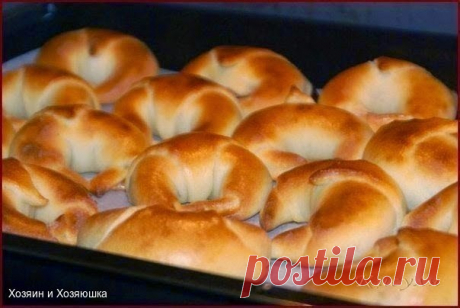 Калачики с джемом. Из творожного теста