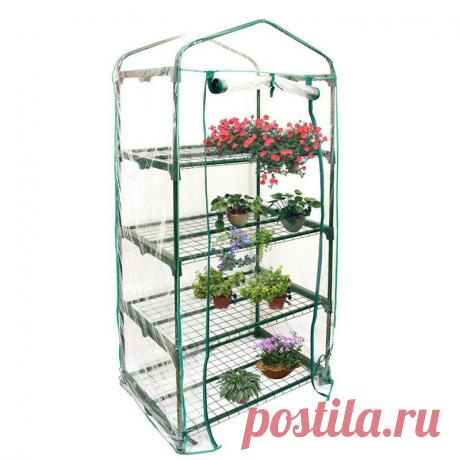 ПВХ крышка пластиковая садовая теплица Мини домашняя растительная теплица Крышка для украшения дома Защита растения Цветок Садовые принадлежности-in Сельскохозяйственные теплицы from Дом и животные on AliExpress