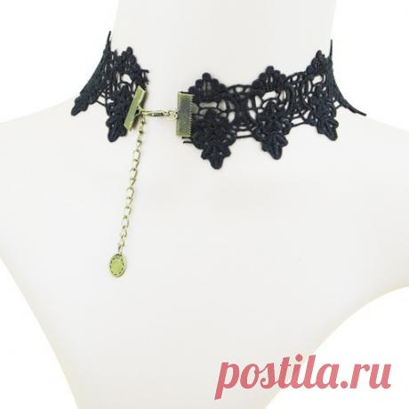 Европейский и америка торговли ретро готический крестики ожерелье роскошь фиолетовый роза кружево ожерелье сплав ювелирные изделия женщины купить на AliExpress