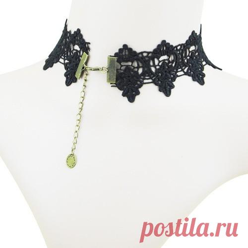 Европейский и америка торговли ретро готический крестики ожерелье роскошь фиолетовый роза кружево ожерелье сплав ювелирные изделия женщины купить на AliExpress