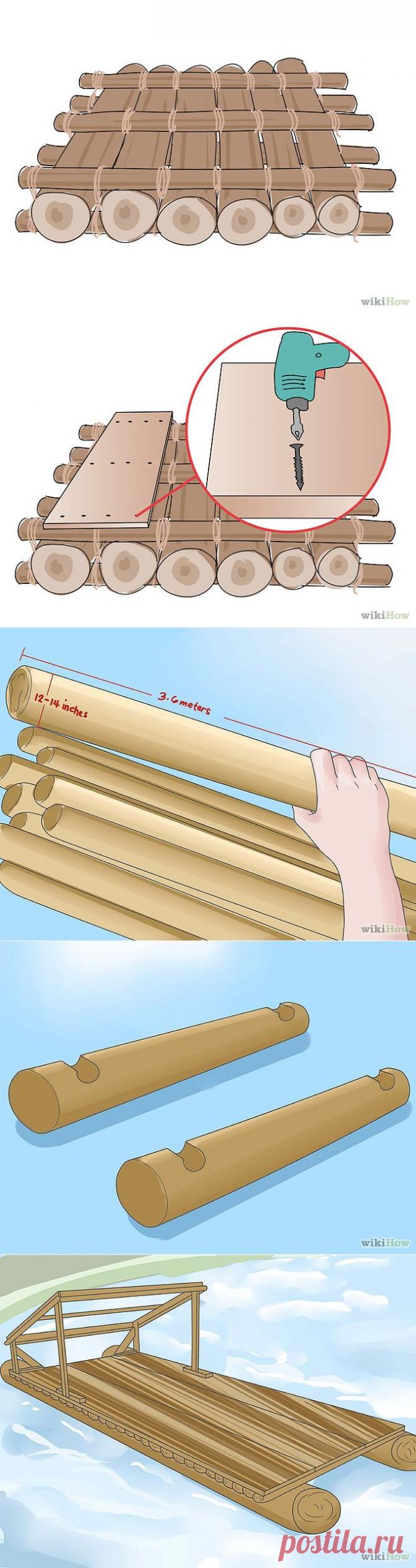 Как построить плот