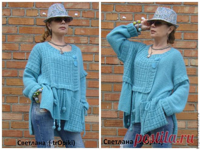 Приятные, уютные модели свободных силуэтов от дизайнера из Крыма | С удовольствием! | Яндекс Дзен