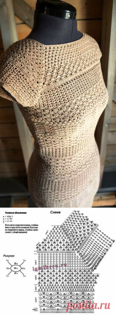 Плотный ажур для платья