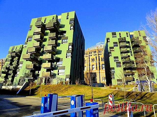 Вена 13. Газометры или как 19 век перепрыгнул в 21