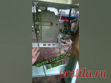 como ajustar la correa de la maquina de coser. #shorts