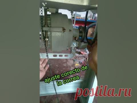 como ajustar la correa de la maquina de coser. #shorts