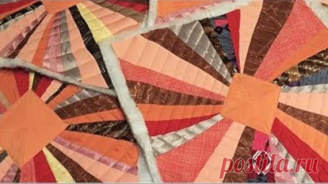 Моё Солнышко! DIY. Шьем лоскутный блок из узких полосок.