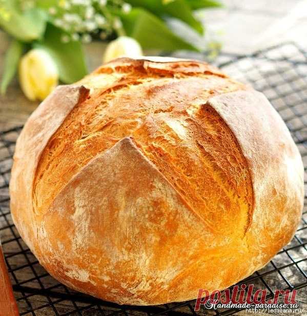 Вкусный домашний хлеб в духовке