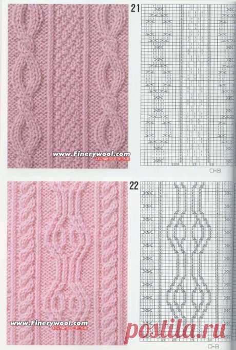 КНИГА "100 АРАНОВЫХ УЗОРОВ СПИЦАМИ"