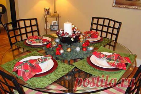 ОФОРМЛЕНИЕ СТОЛА.