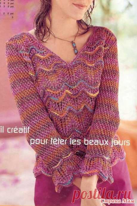 Красота меланжа! (ч.2) - Вязание - Страна Мам