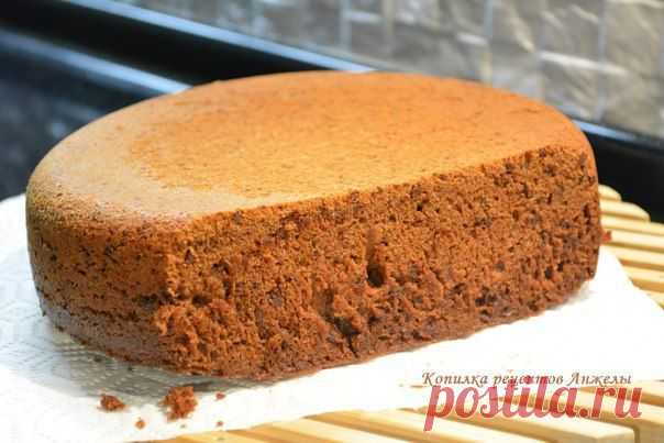 Очень вкусный, очень влажный и ооочень ШОКОЛАДНЫЙ БИСКВИТ С ШОКОЛАДНОЙ КРОШКОЙ!