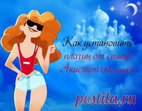 Как установить плагин от спама Akismet? | MasterWebLady.ru