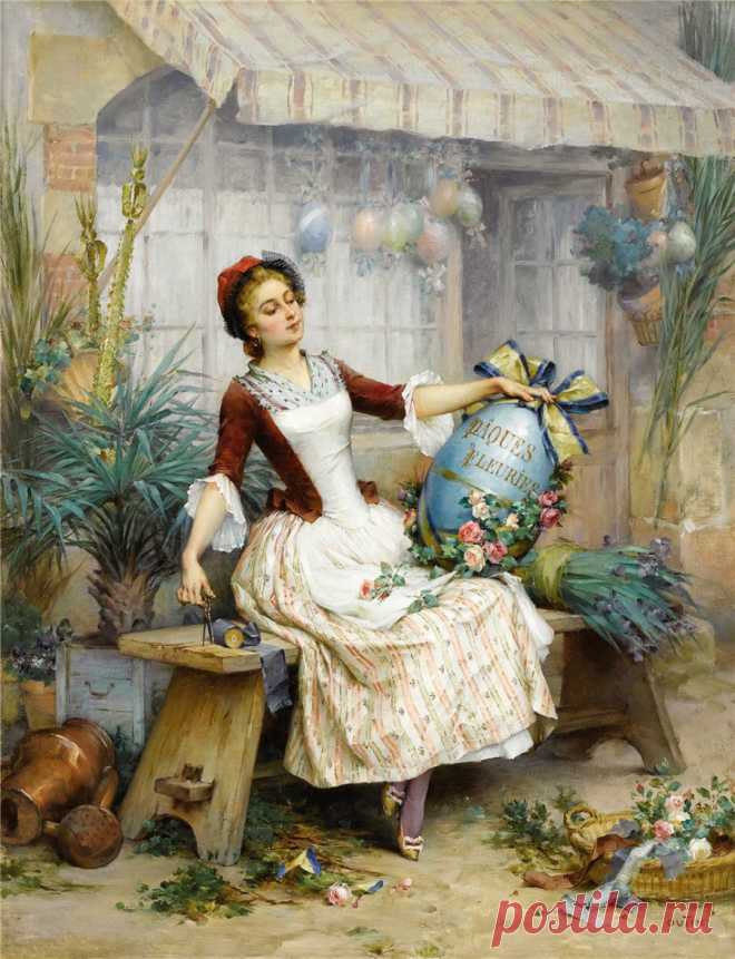 Пьер Утин (Pierre Outin), 1840-1899. Франция.