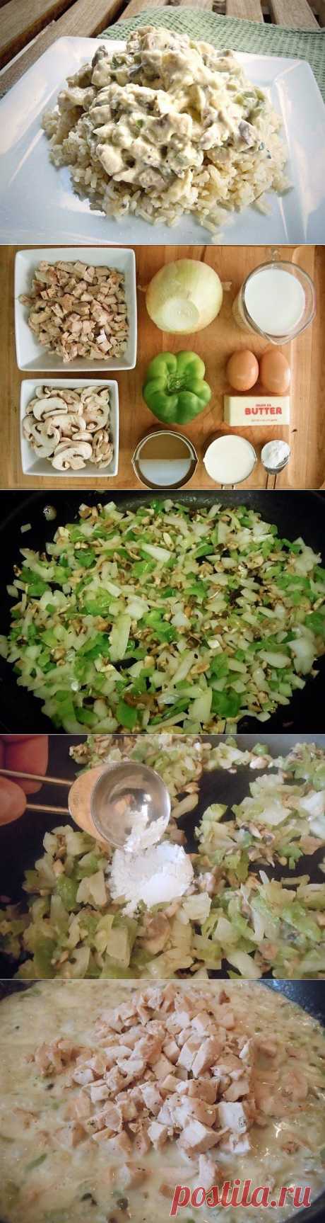 Курица а-ля Кинг - рецепт и способ приготовления, ингридиенты | sloosh