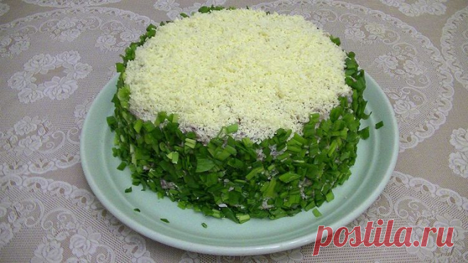 Закусочный торт с малосольной сельдью - Простые рецепты Овкусе.ру