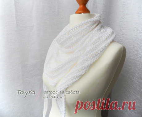 Шаль-платок Air / KNITLY.com - блог о рукоделии