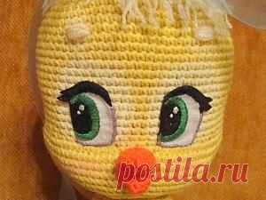 Вышиваем глазки для вязаных игрушек - Ярмарка Мастеров - ручная работа, handmade
