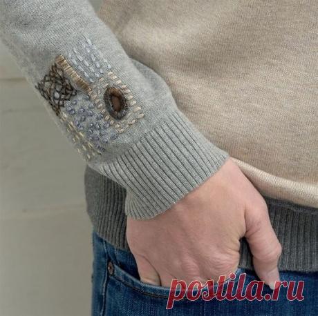 Немного фантазии и недостатки джемпера превращаются в его достоинства | Mnemosina вязание | Яндекс Дзен