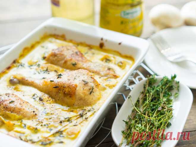 «Пьяная» курица в белом вине на Новый год - Smak.ua