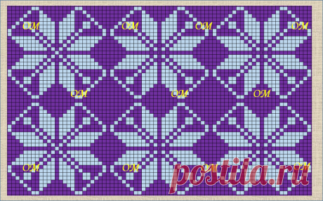 21 жаккардовая схема в стиле норвежских узоров | ЖАККАРДос | Яндекс Дзен