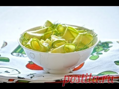 Маринованные Кабачки - Улетают Со Стола МГНОВЕННО!