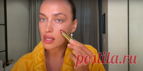 Ирина Шейк раскрыла свои секреты красоты: золото, пальцы и зубная щетка