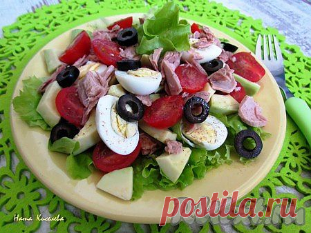 Салат с консервированным тунцом (рецепт с фото) | RUtxt.ru