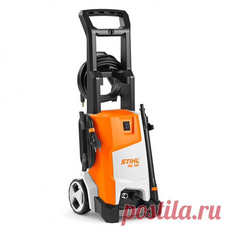 Мойка высокого давления STIHL RE 100 очень компактна, эргономична и имеет современный дизайн и работать на ней приятно. С помощью этого агрегата можно без труда навести чистоту на большом участке или помыть машину. Даже сильное загрязнение не устоит перед этой мини мойкой. Она обладает высокой мощностью, но при этом уровень шума не велик. С ее помощью можно работать даже ранним утром или поздним вечером, не боясь помешать соседям.