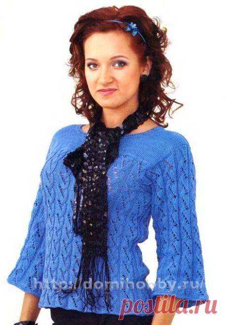 Ажурная кофточка