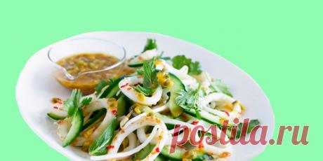 14 простых и очень вкусных салатов с кальмарами