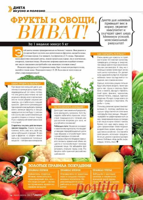 Диета для ленивых
