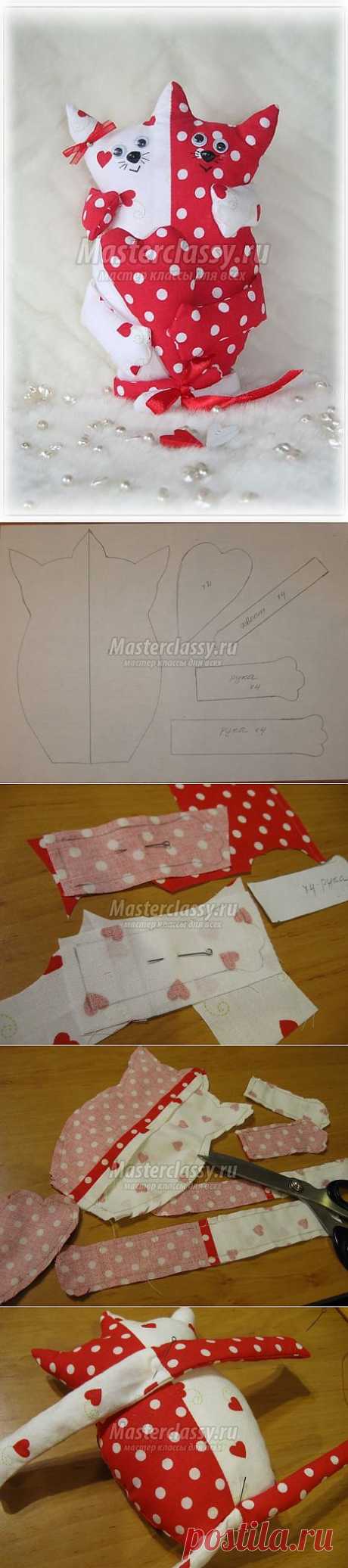 Влюбленные котики. Автор: arivederchy.
