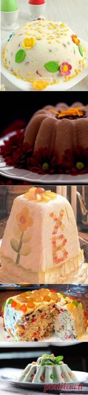 Пять рецептов творожных Пасх!.